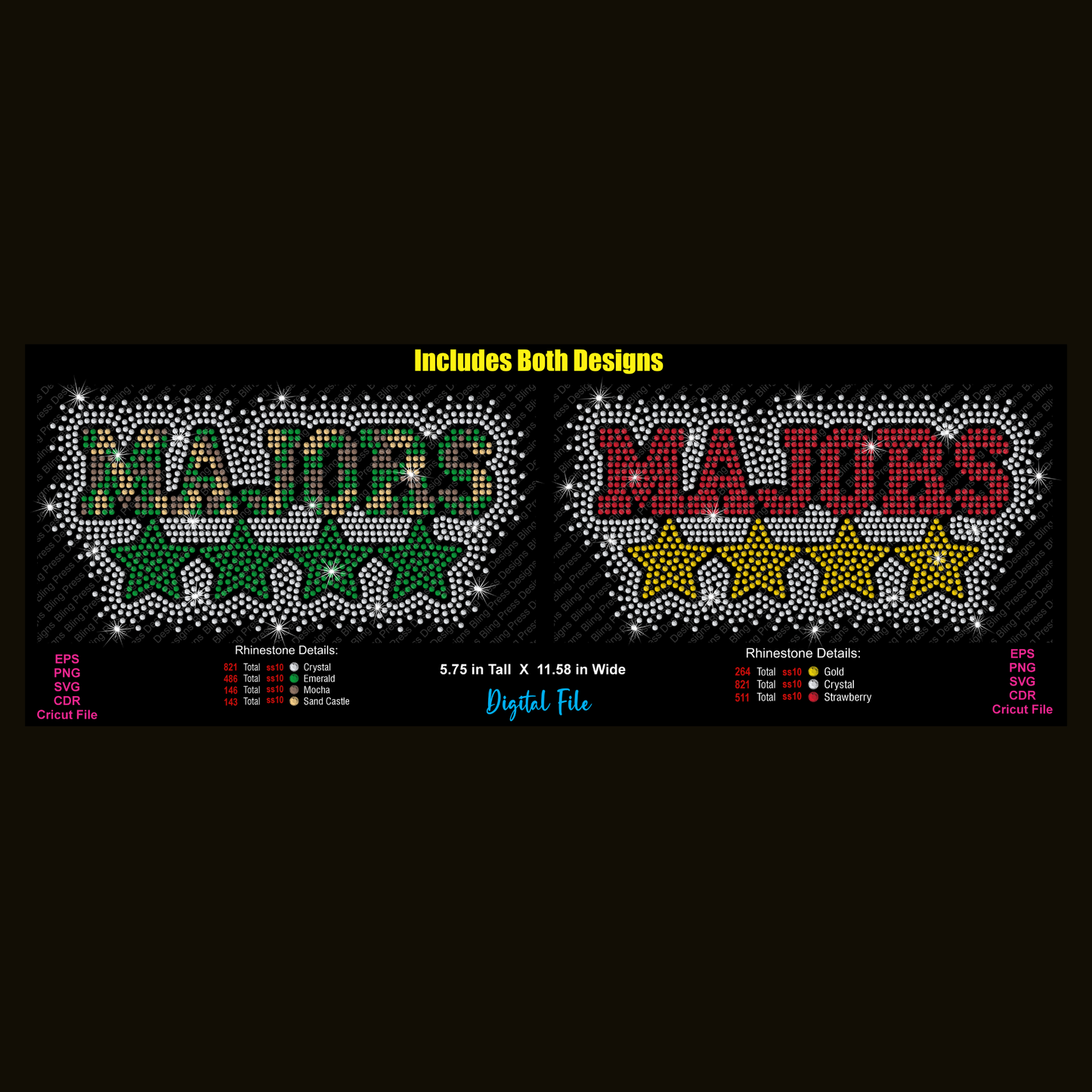 Majors w Stars- DESIGN DOWNLOAD