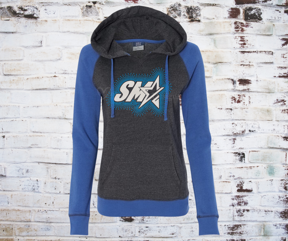 SMA Bling Raglan Hoodie