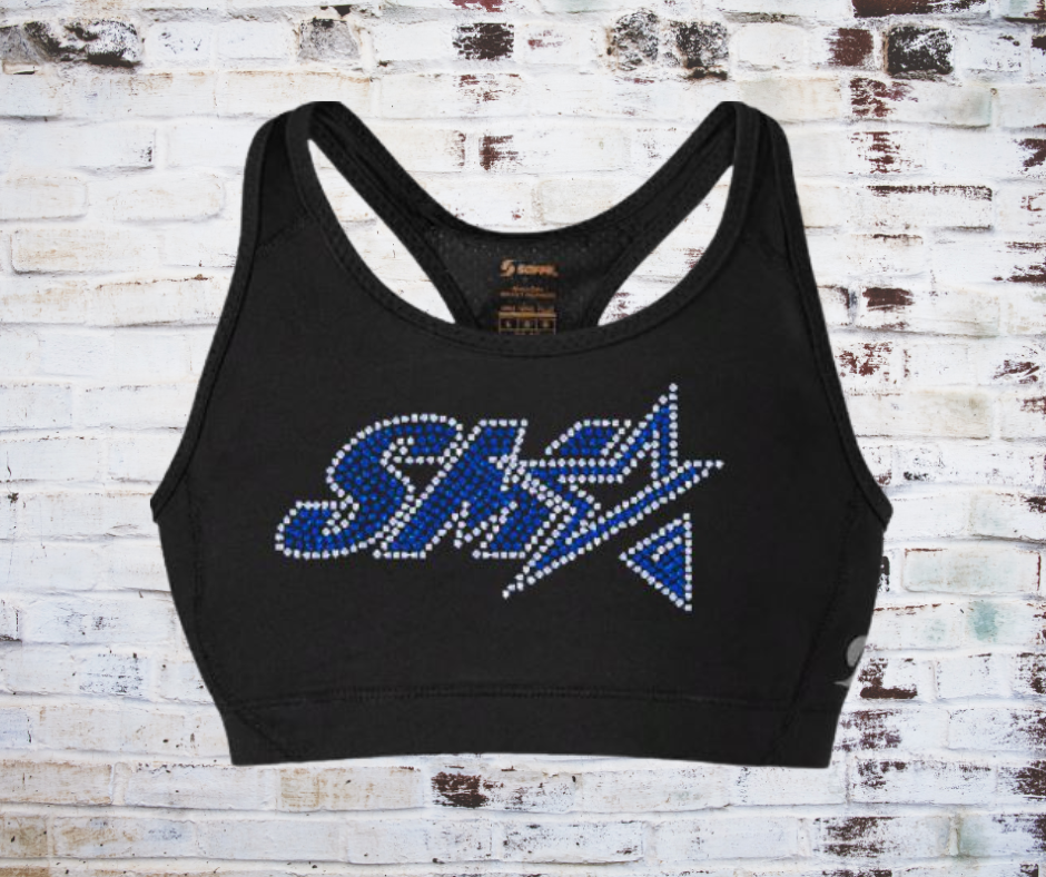 Bling SMA Logo Sports Bra